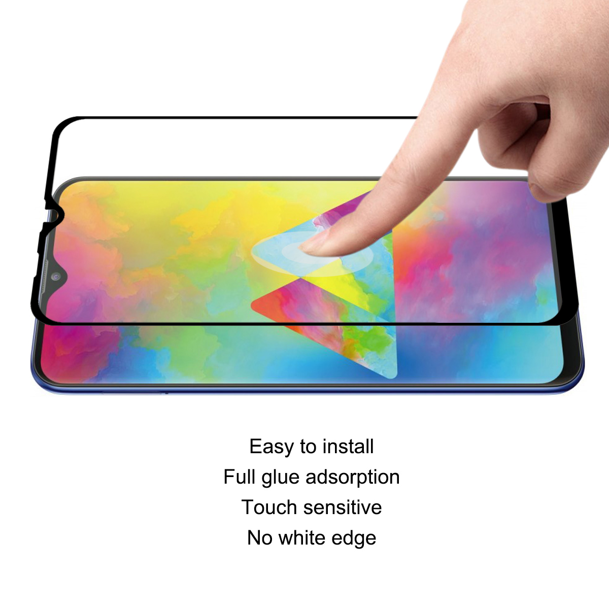 2-Packs-Enkay-01mm-Soft-Tempered-Glass-Full-Cover-Screen-Protector-For-Samsung-Galaxy-M20-2019-1453646-2